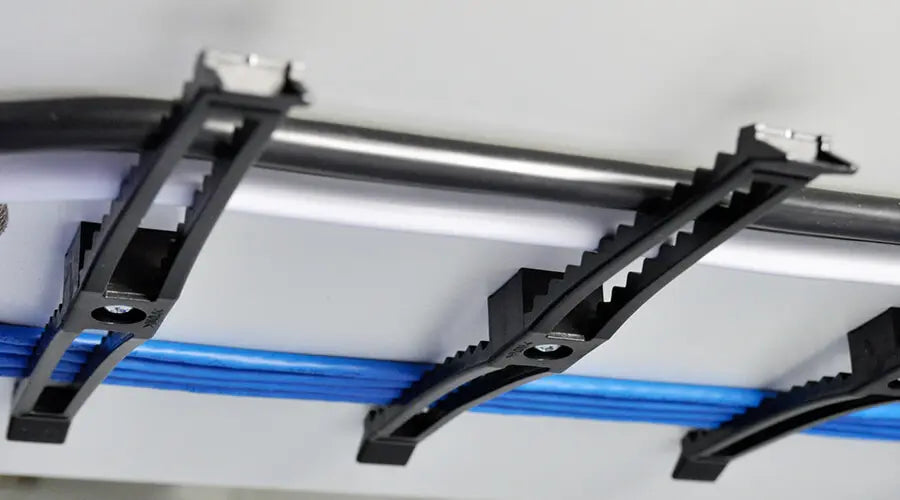 Versatile Spider Cable Cleat solution - Holistic Desks