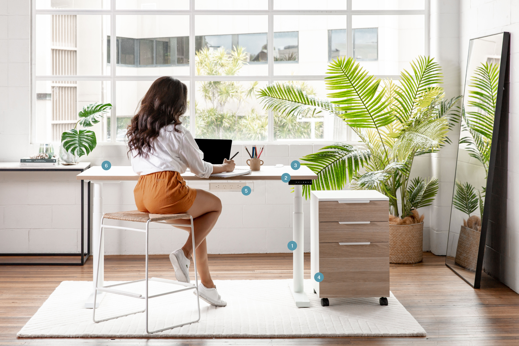 The Ava: Sit-to-Stand Workspace Bundle
