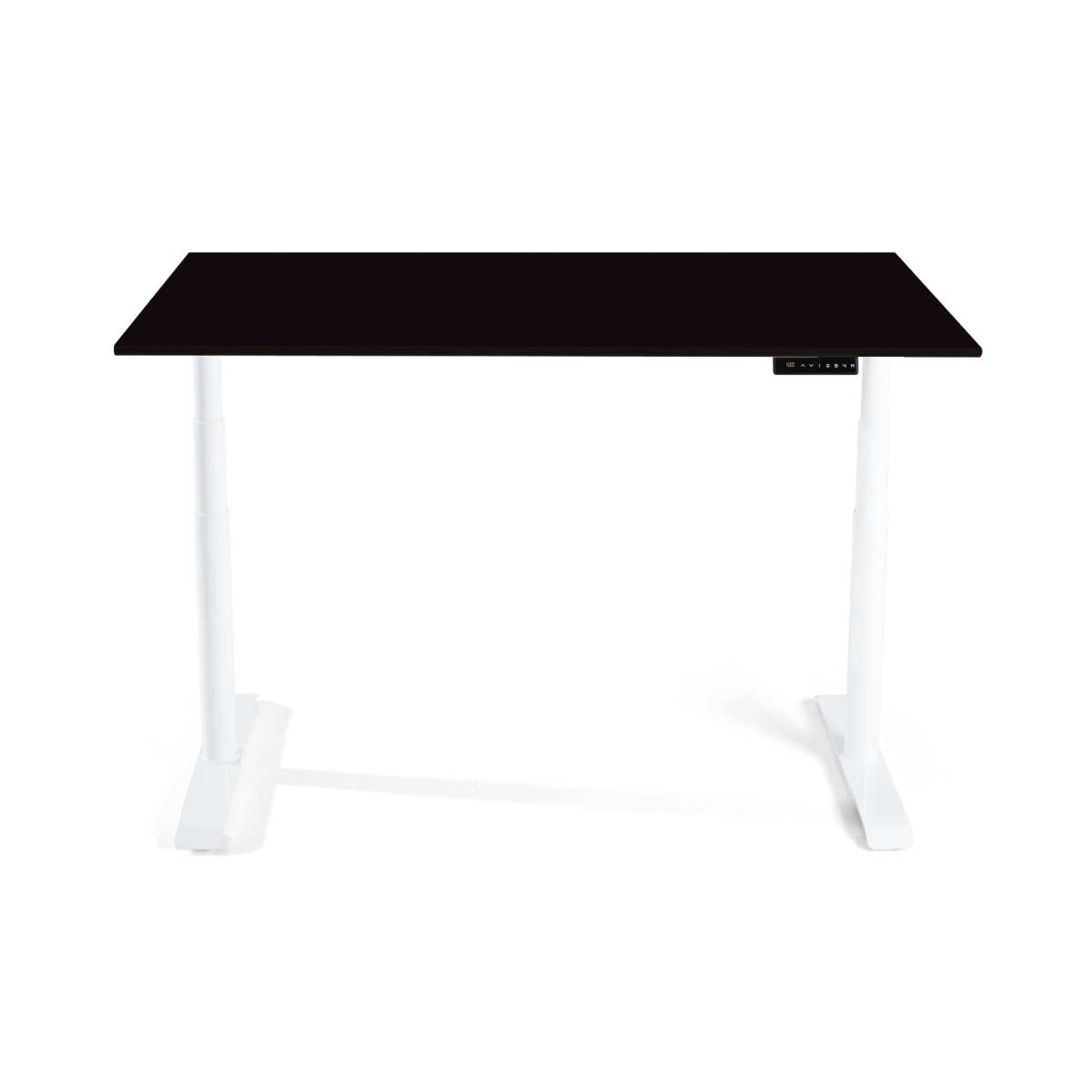 White Desk Frame & Wooden Tops